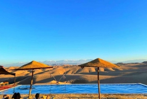 Quad bike and Lunch & Pool in Desert Marrakech Agafay