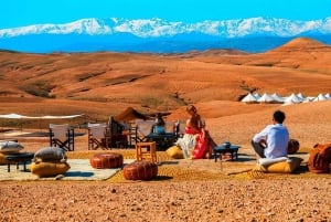 Quad bike and Lunch & Pool in Desert Marrakech Agafay