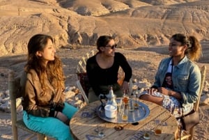 Marrakech: Agafay Quad Bike, Sunset Camel Ride with Dinner