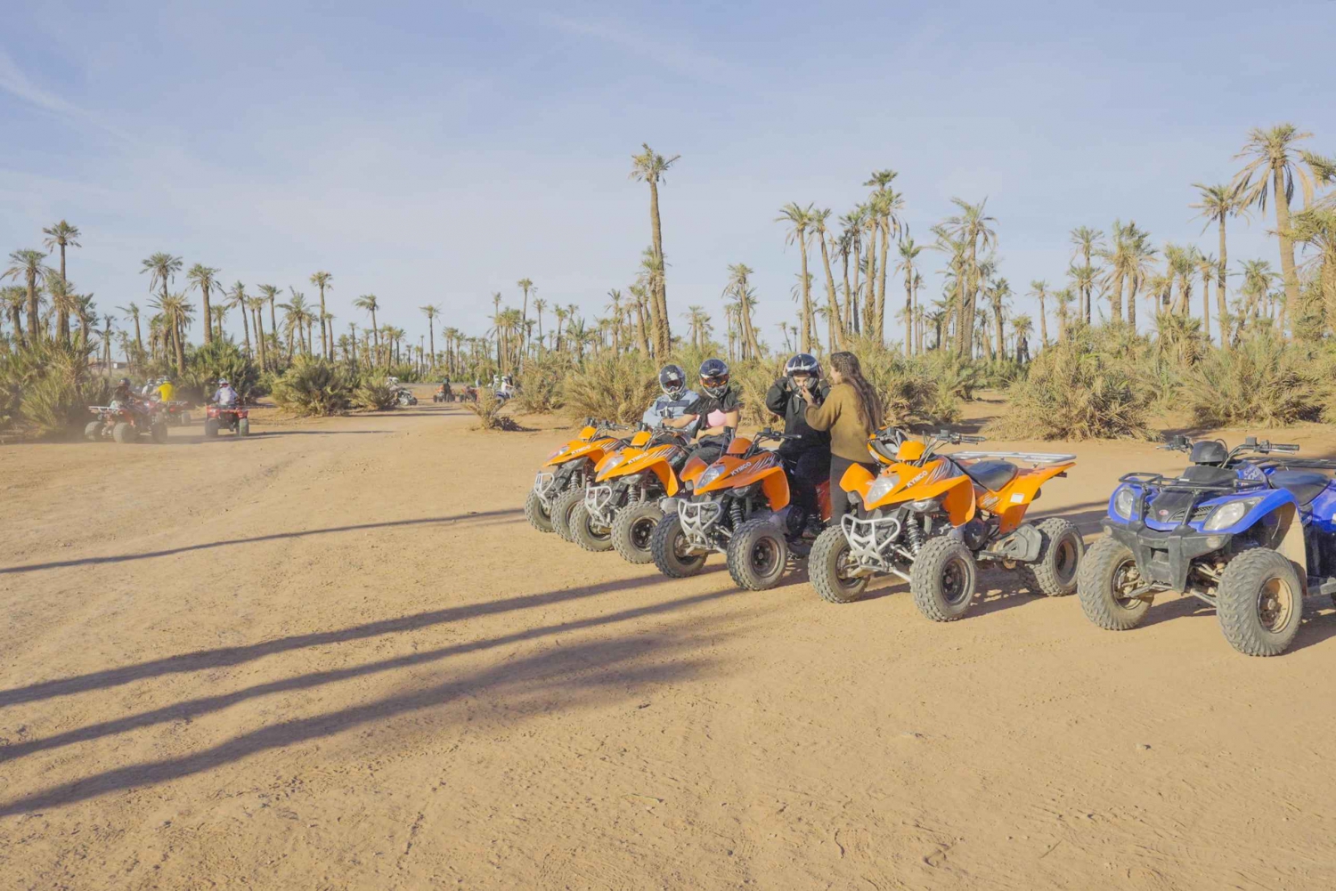Excursion en quad dans le désert et à dos de dromadaire