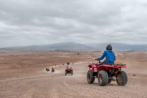 Quad biking at the Lake Takerkoust and Agafay Desert