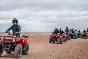 Quad biking at the Lake Takerkoust and Agafay Desert