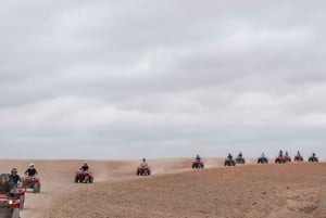 Quad biking at the Lake Takerkoust and Agafay Desert