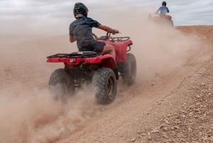 Quad biking at the Lake Takerkoust and Agafay Desert