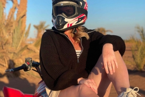 Marrakesh: Privat quadbike-tur i Palmeraie med tepause