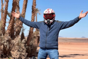 Marrakesh: Tour particular de quadriciclo em Palmeraie com intervalo para o chá