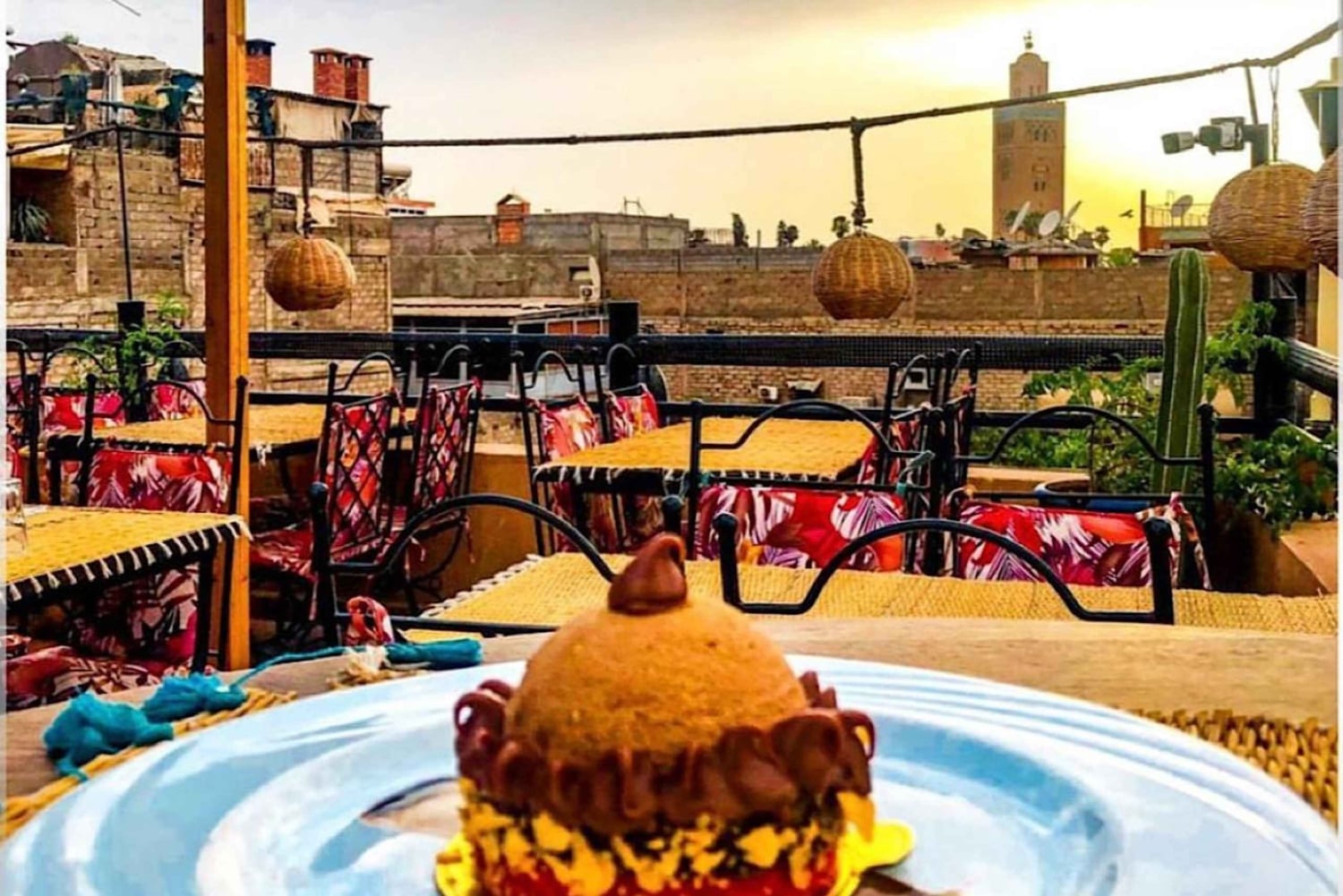 Romantic Moroccan Rooftop Dinner for Couples in Marrakech