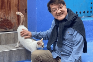 Gedeelde transfer van Marrakech naar Fez via Casablanca en Rabat