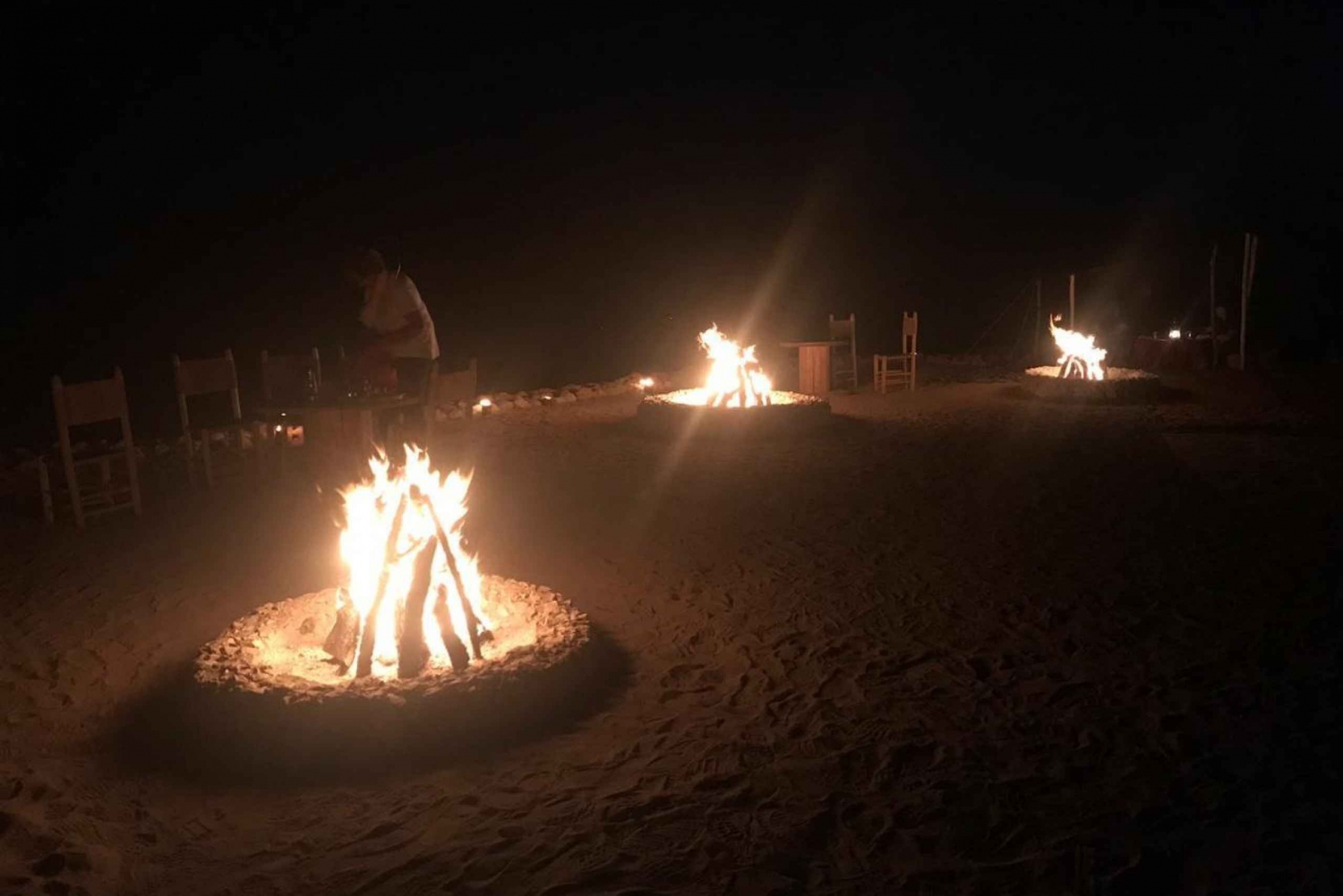 Experiencia Agafay : Cena con puesta de sol paseo en camello o quad