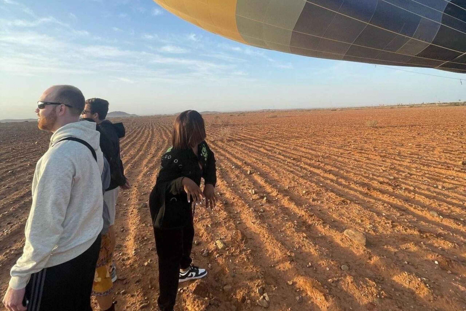 Sunrise Serenity: Hot Air Balloon Adventure Over Marrakech