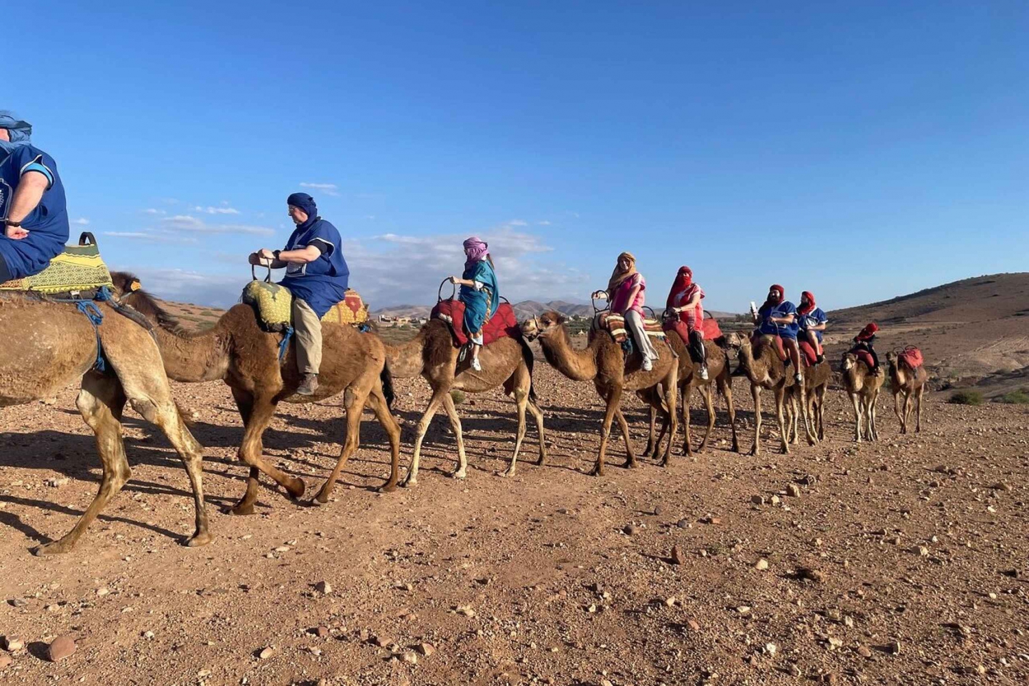 Sunset Camel Ride in Agafay Desert
