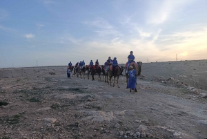 Sunset Camel Ride & Quad Tour In Agafay Desert With Dinner