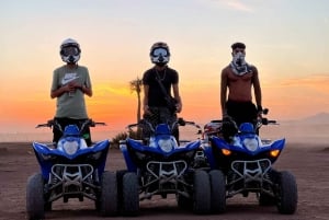 Quadfahren bei Sonnenuntergang in Marrakech