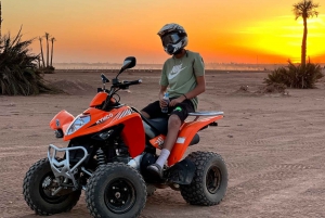 Quadfahren bei Sonnenuntergang in Marrakech