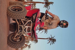 Quadfahren bei Sonnenuntergang in Marrakech