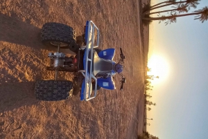 Quadfahren bei Sonnenuntergang in Marrakech