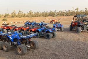 Quadfahren bei Sonnenuntergang in Marrakech