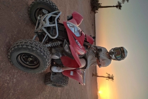 Quadfahren bei Sonnenuntergang in Marrakech