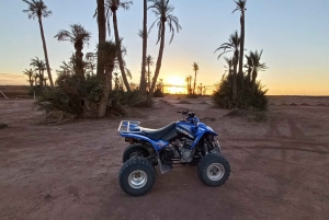 Quadfahren bei Sonnenuntergang in Marrakech