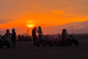 Quadfahren bei Sonnenuntergang in Marrakech