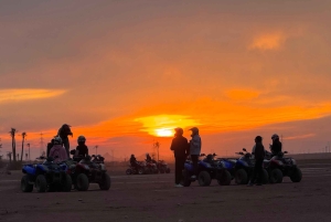 Auringonlaskun mönkijä Marrakechissa