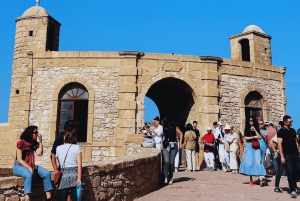 Clases de surf y almuerzo en excursión de un día a Essaouira desde Marrakech