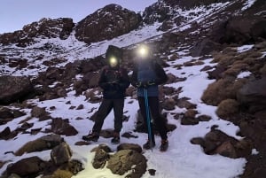 the ascent of the Toubkal summit 2 days plus 5 days désert
