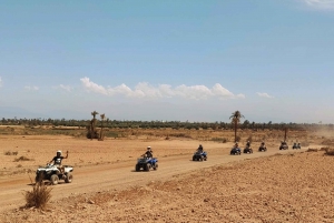 Marrakesch: Quad-Ausflug in die Palmenoase und die Wüste Jbilat, Tee
