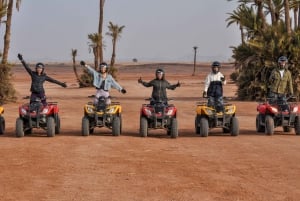 Marrakesch: Quad-Ausflug in die Palmenoase und die Wüste Jbilat, Tee
