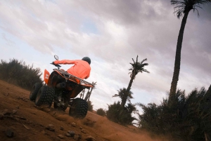 Marrakesch: Quad-Ausflug in die Palmenoase und die Wüste Jbilat, Tee