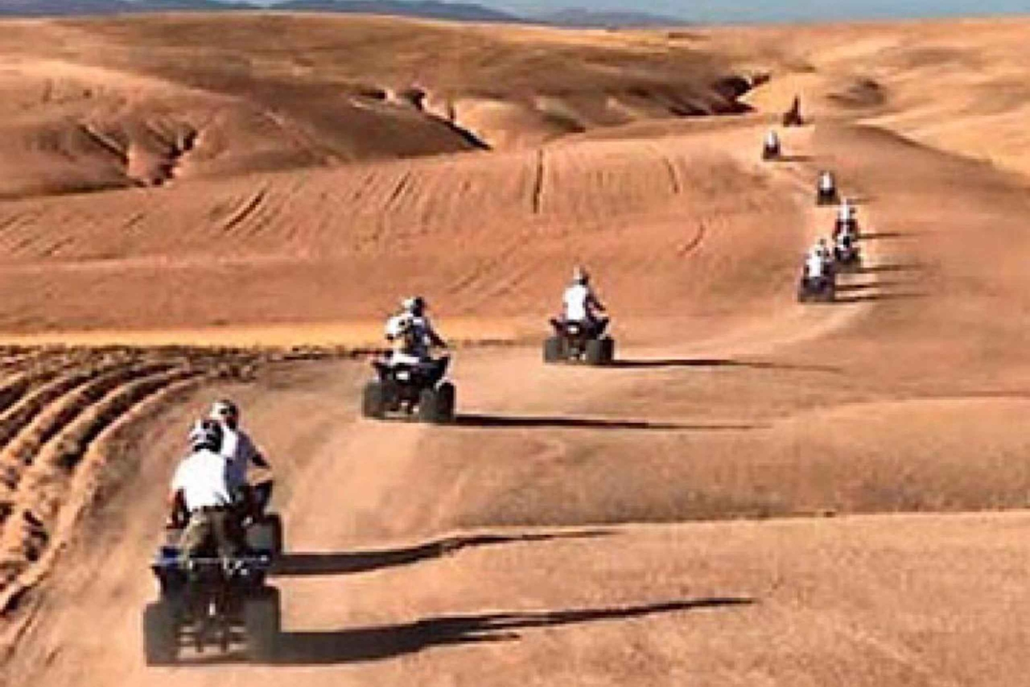 Ekscytująca przygoda na quadach na pustyni Agafay