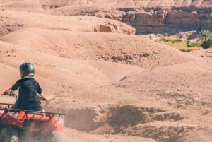 Ekscytująca przygoda na quadach na pustyni Agafay