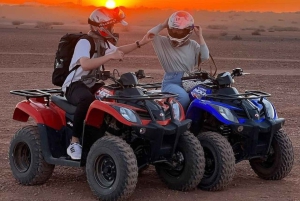 Unvergessliche Wüstennacht: Abendessen, Kamelritt & Quad