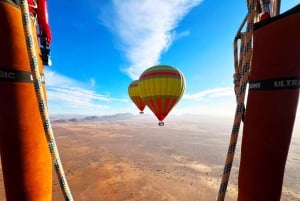 Lot balonem VIP – prywatny przedział i usługa lokaja