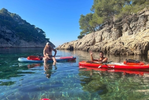 Cassis : Calanques National Park Standup Paddleboarding Tour