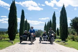 From Aix-en-Provence: 2-Hour Wine & Scenery Sidecar Tour