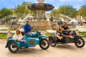 From Aix-en-Provence: 2-Hour Wine & Scenery Sidecar Tour
