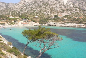 From Bandol: Visit the 13 calanques of Cassis & Marseille (3 hours 15 minutes at sea)