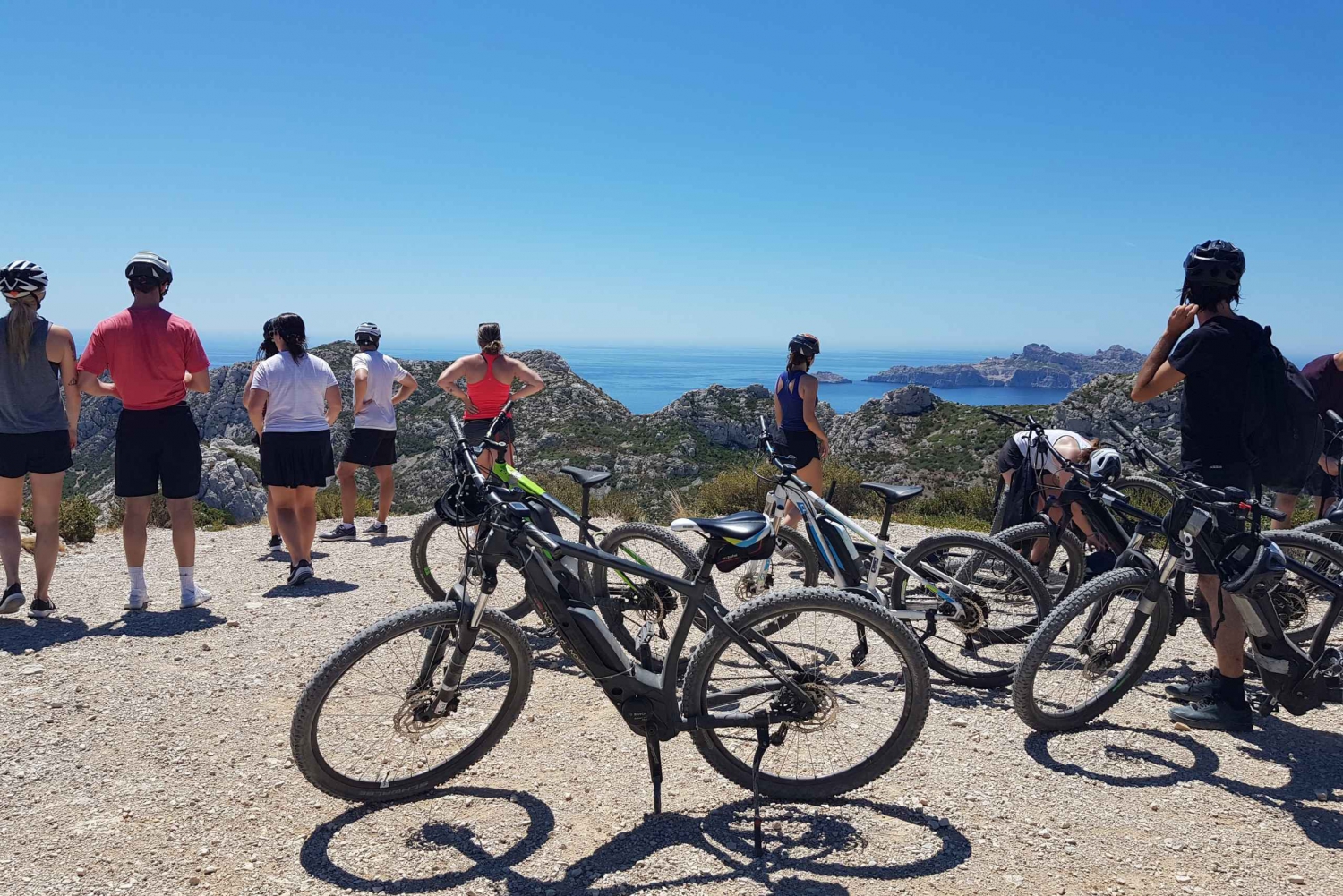 From Marseille: Calanques National Park E-Mountain Bike Tour