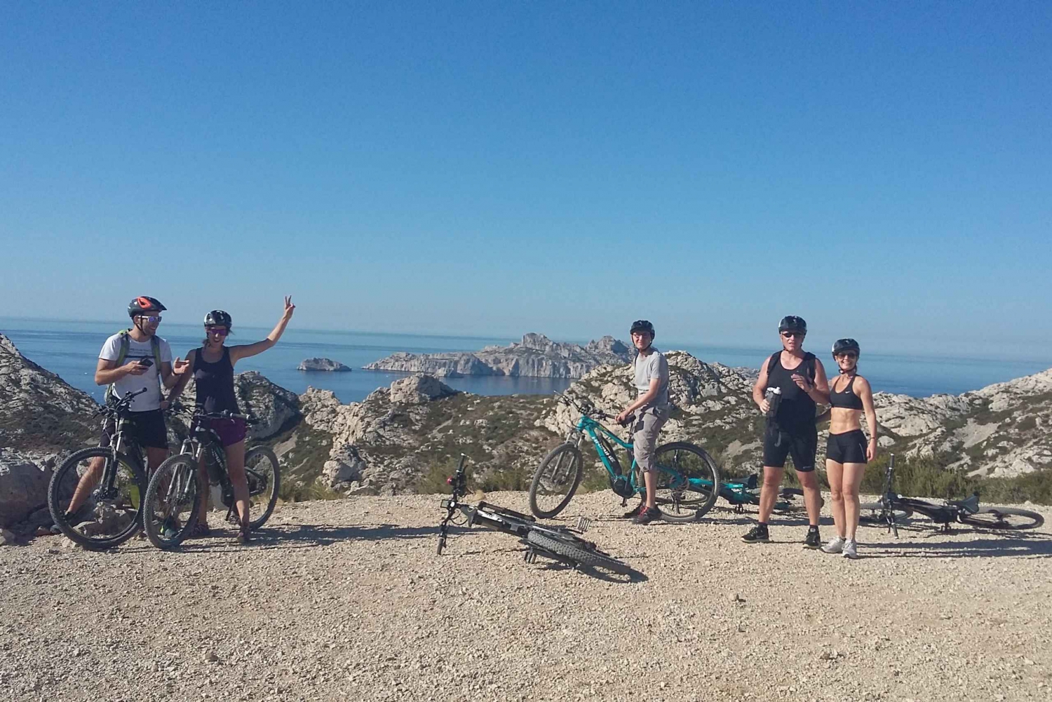 From Marseille: Calanques National Park E-Mountain Bike Tour