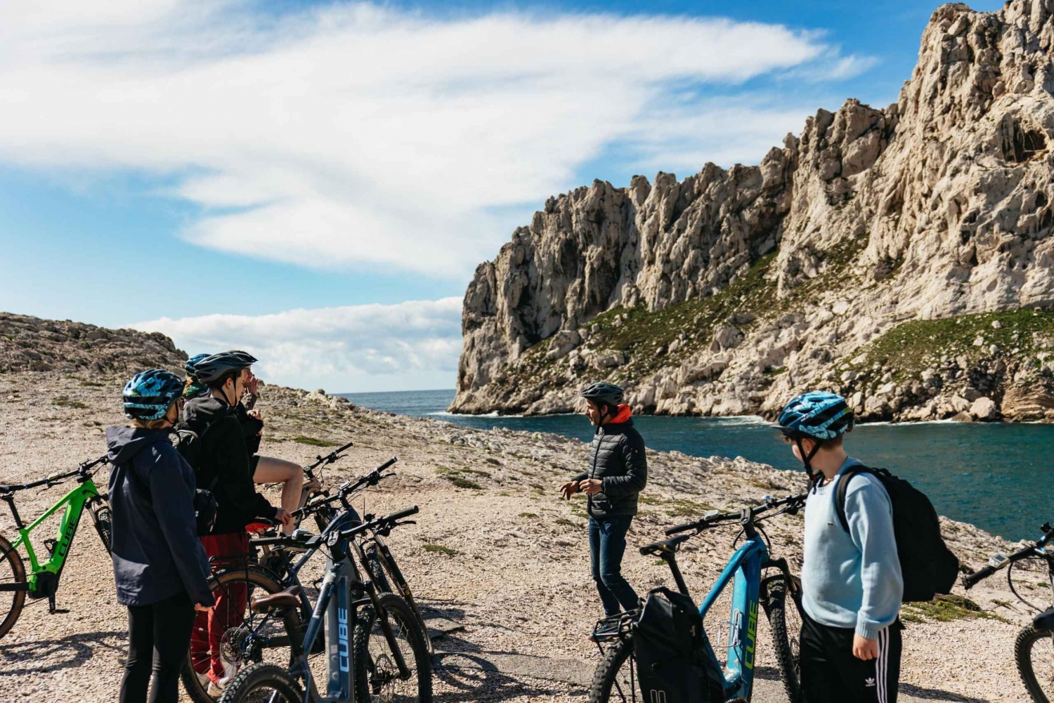 From Marseille: Guided E-Bike Tour to Calanque de Sormiou