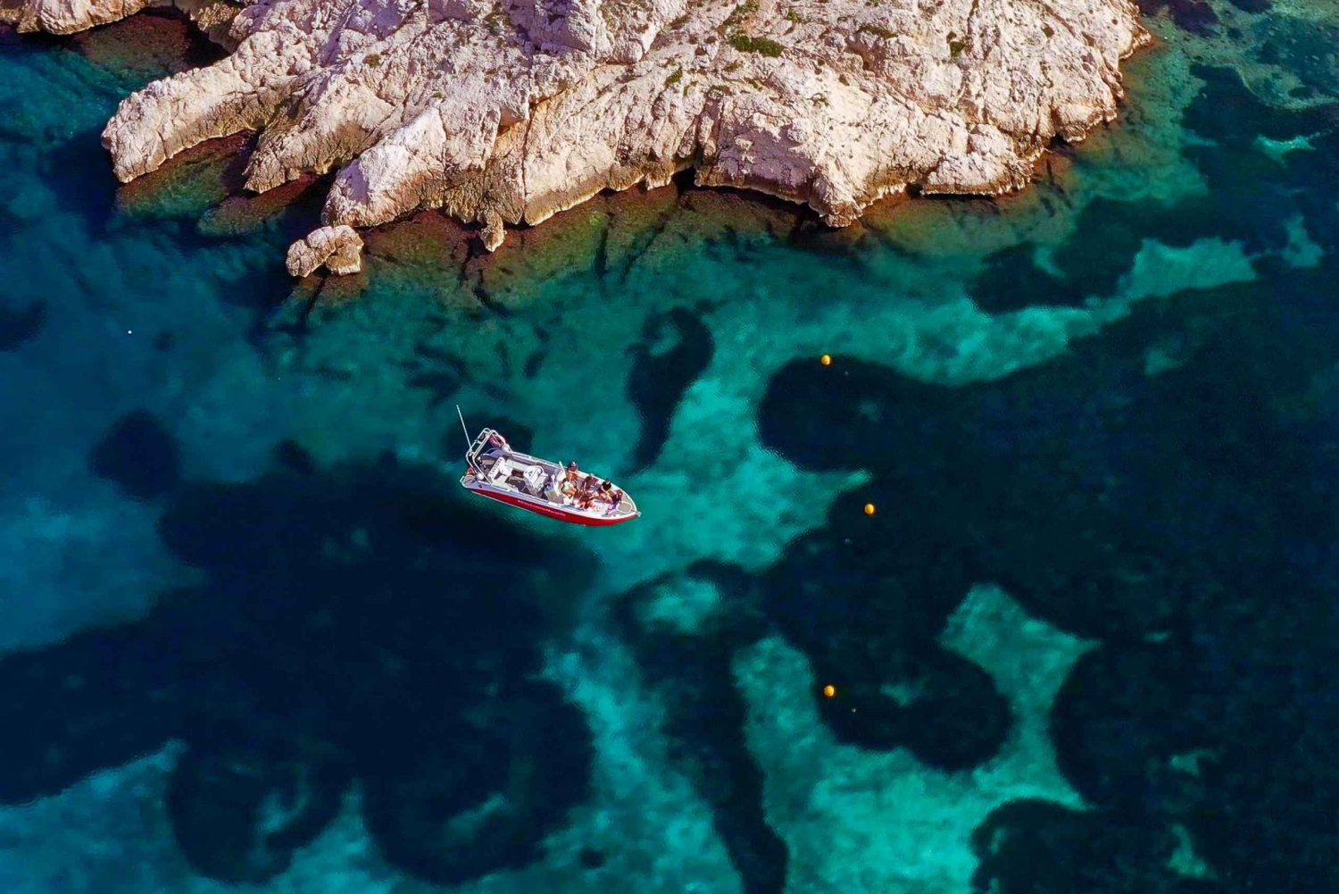 From Marseille: Iconic Calanques Boat Tour with Swimming