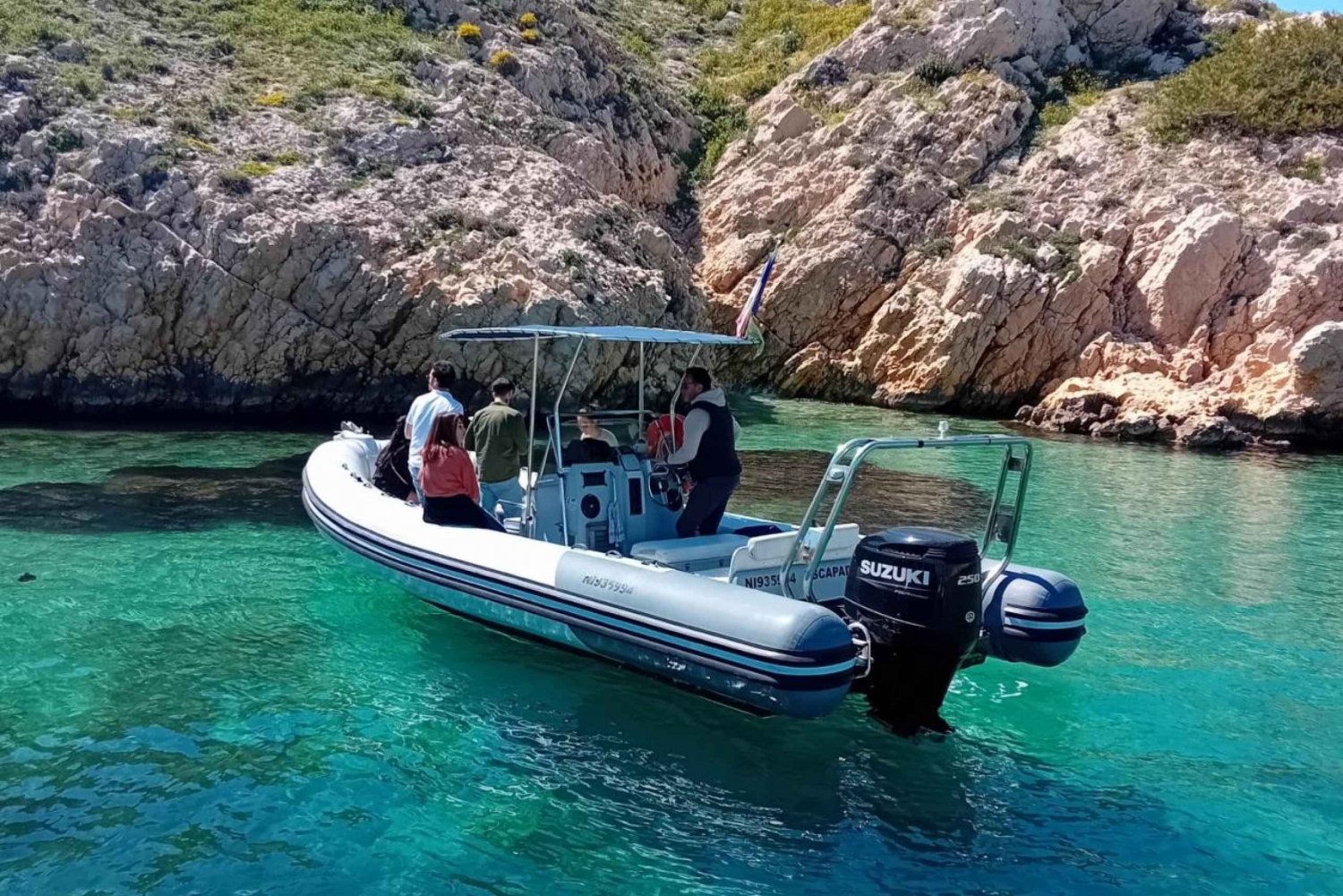 Marseille: Calanques Côte Bleue Boat Tour