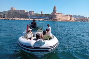 Marseille: Calanques Côte Bleue Boat Tour