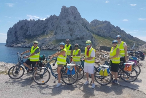 Marseille: Calanques Shore Excursion Electric Bike Day Tour