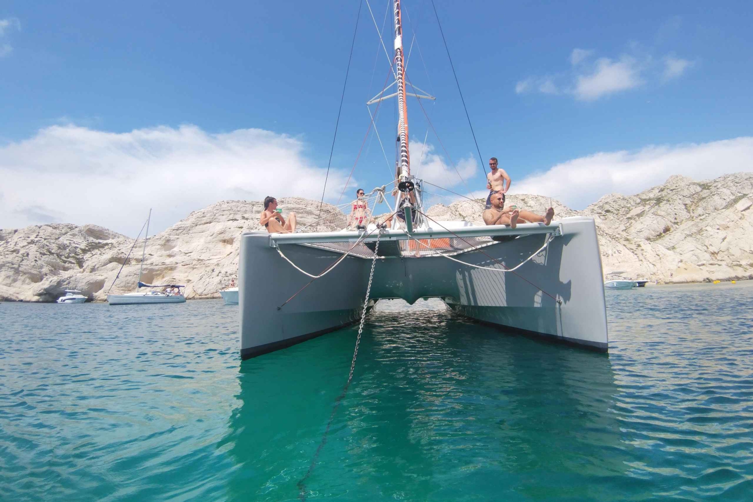 Marseille: Catamaran rental by the day