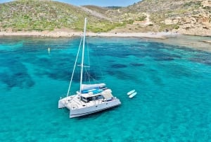 Marseille: Calanques Catamaran Tour & Standup Paddle