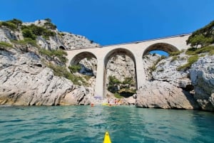 Marseille: Côte Bleue Calanques Half-Day Kayak Tour