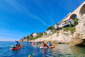 Marseille: Côte Bleue Calanques Half-Day Kayak Tour