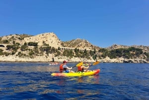 Marseille: Côte Bleue Calanques Half-Day Kayak Tour